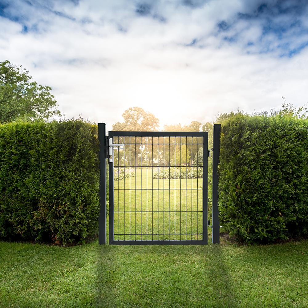 Home Deluxe Gartentor PORTARIUS anthrazit - 1600 mm