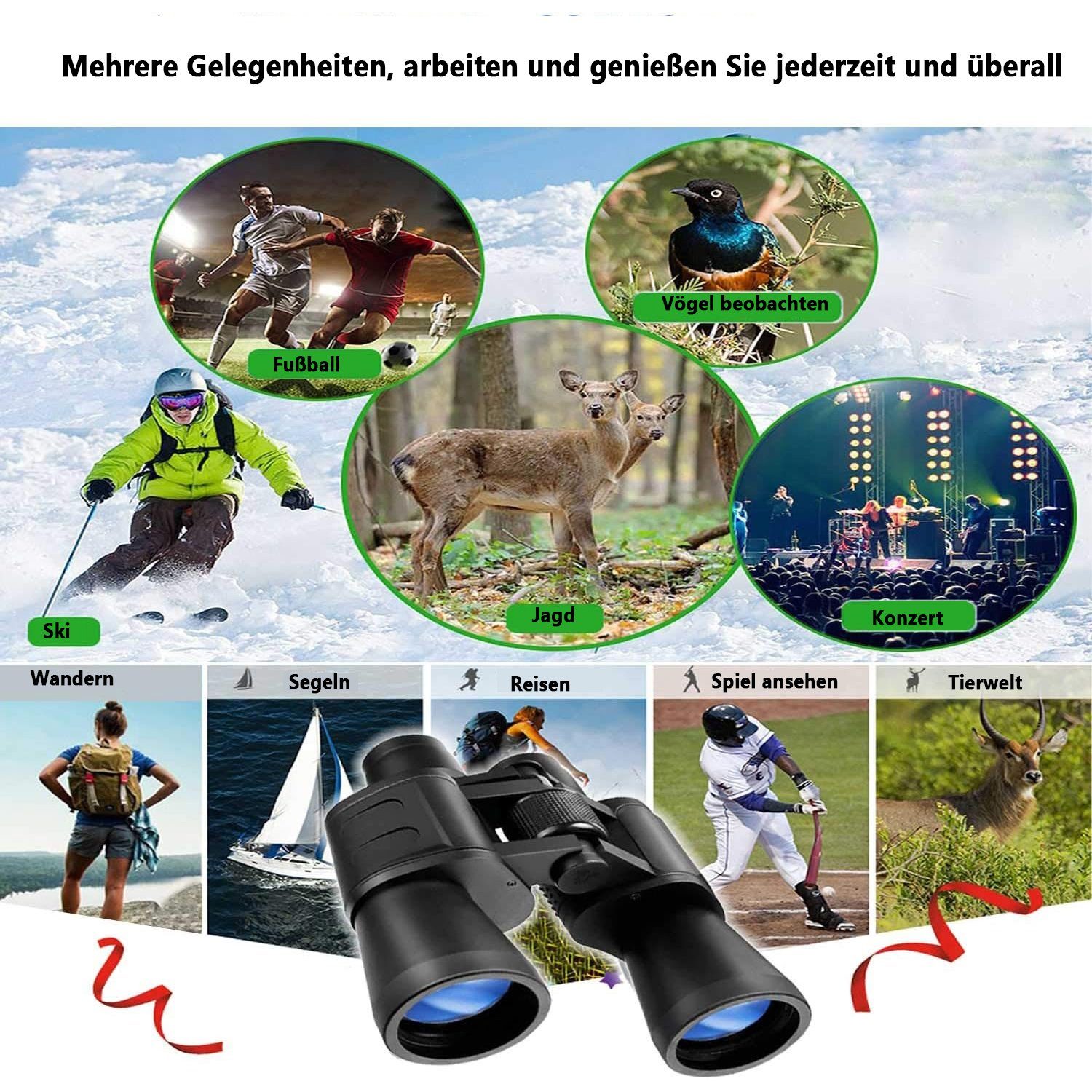 Fokelyi Fernglas,Fernglas für Erwachsene,Outdoor-Fernglas Fernglas