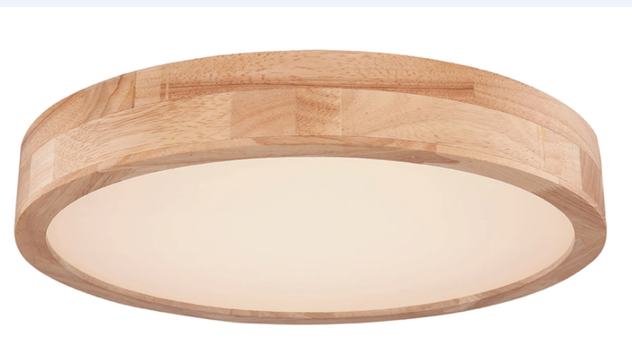 Globo Lighting - RAINER - Deckenleuchte Metall holzoptik, LED