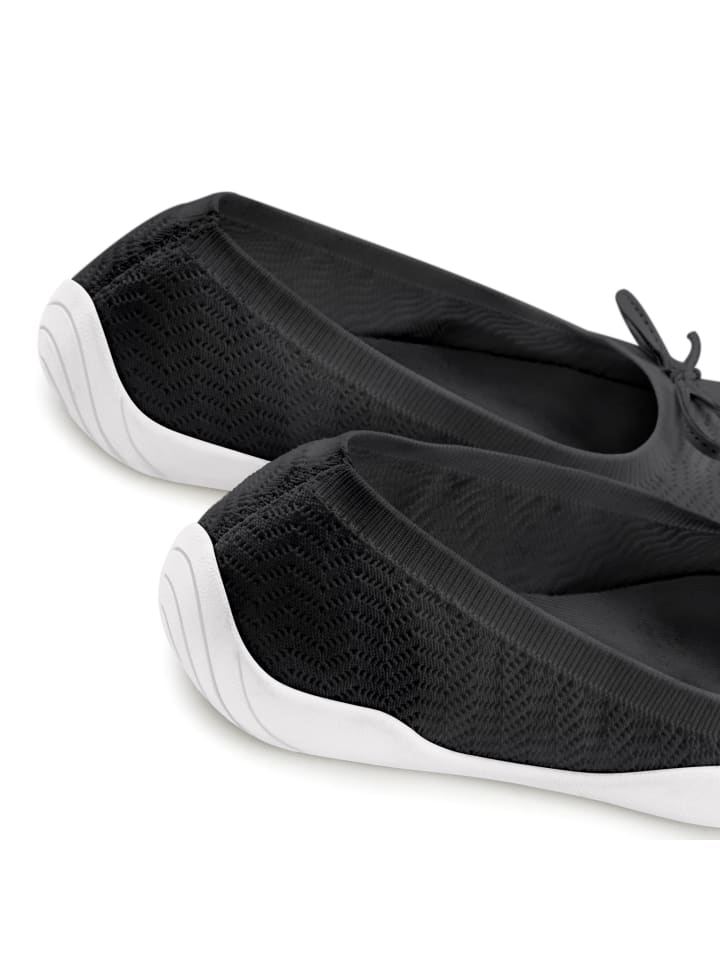 LASCANA Sneaker Ballerinas in schwarz günstig kaufen