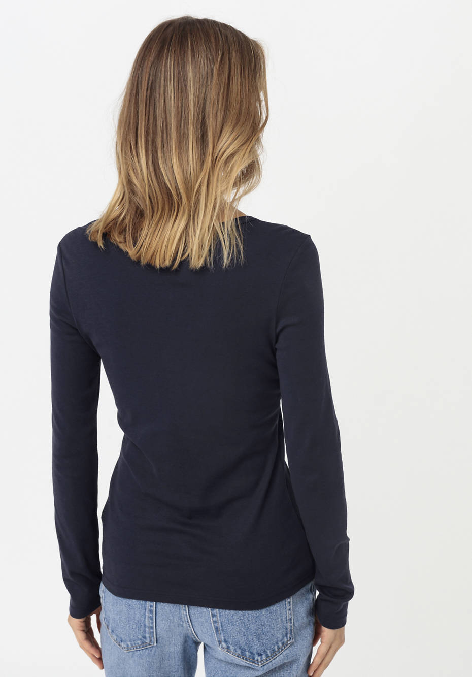 Langarm-Shirt aus reiner Bio-Baumwolle