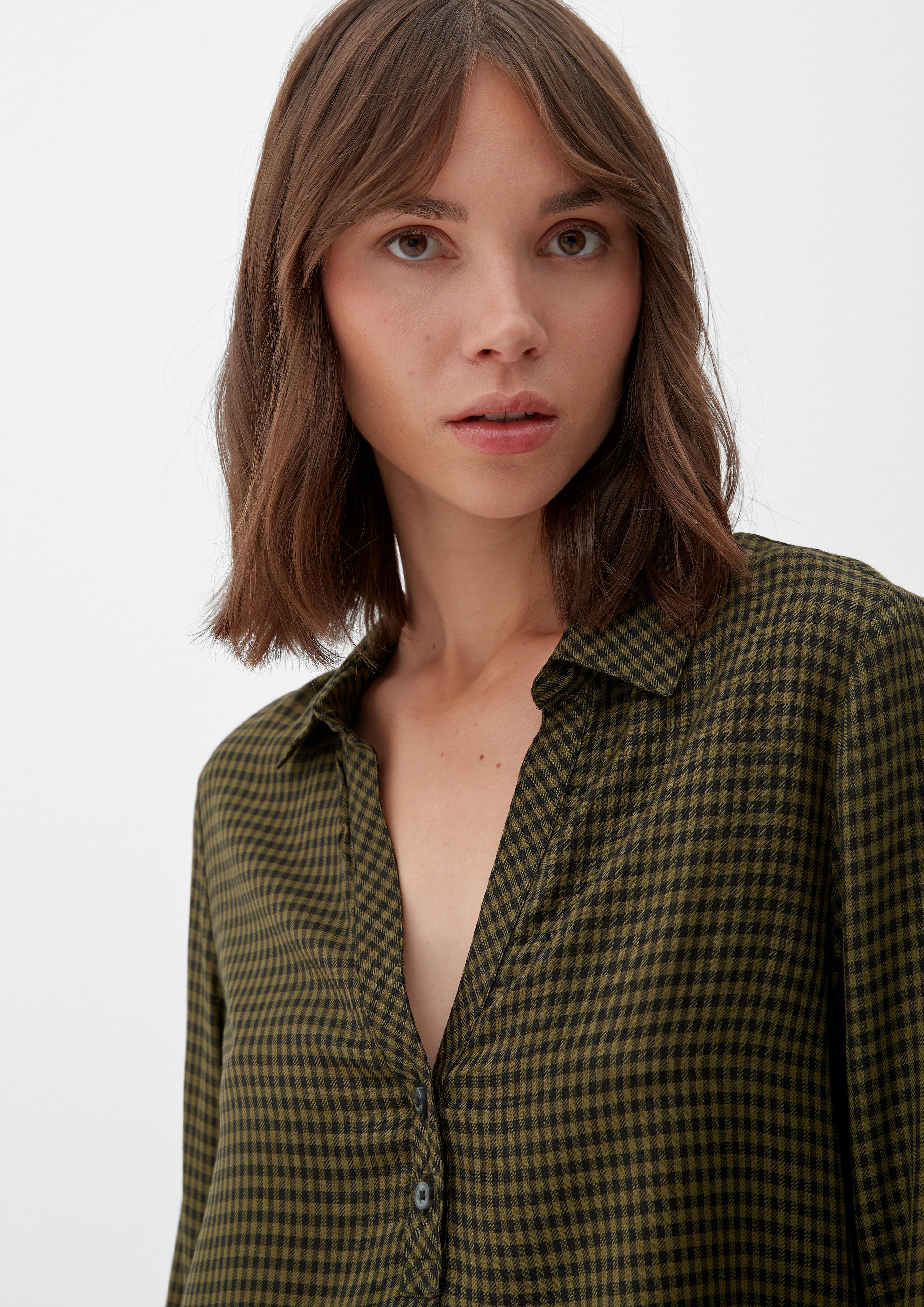 Bluse mit Karomuster  2120721-79N7