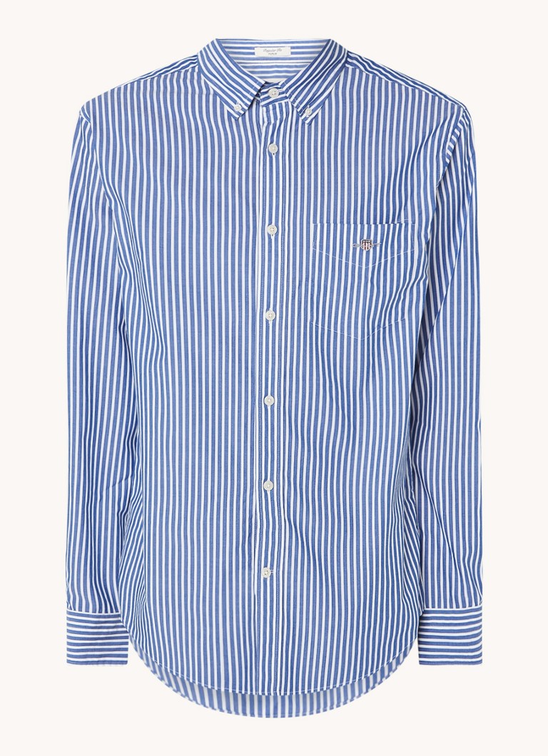 Camicia Gant dalla vestibilità classica con righe stampate