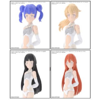 Gundam - 30MS Option Hair Style Parts Vol.3 All 4 Types