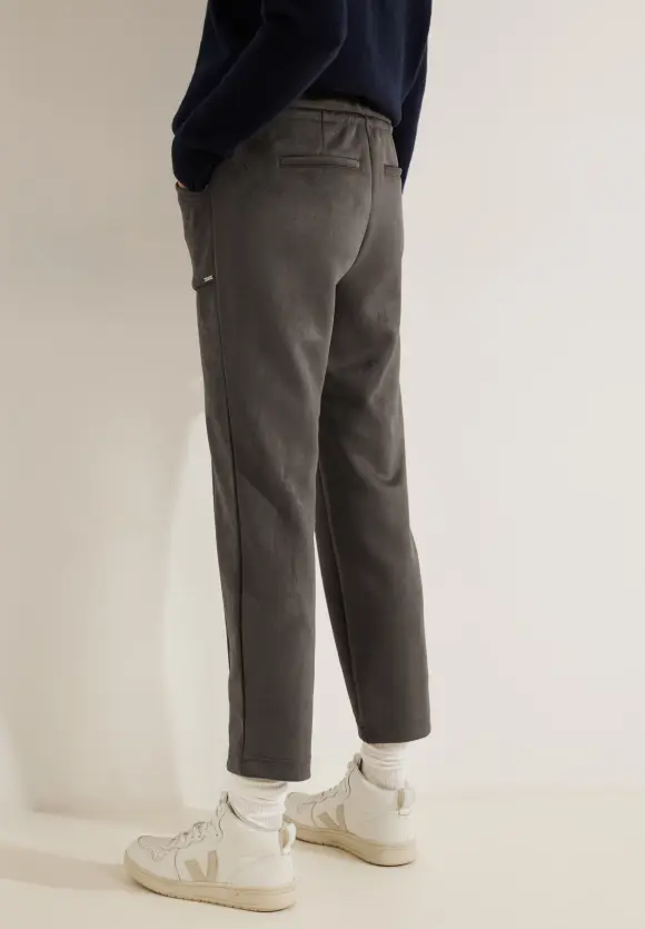 CECIL Casual Fit Velourshose