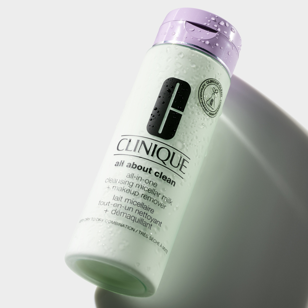 Clinique All About Clean Lait Micellaire Tout-en-un Nettoyant + Démaquillant Type ½