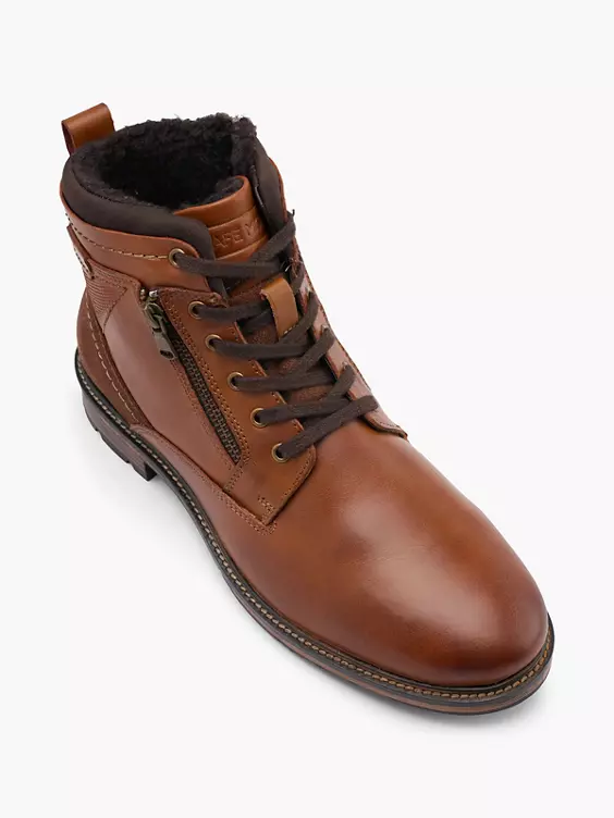 CAFE MODA Leder Schnürboots