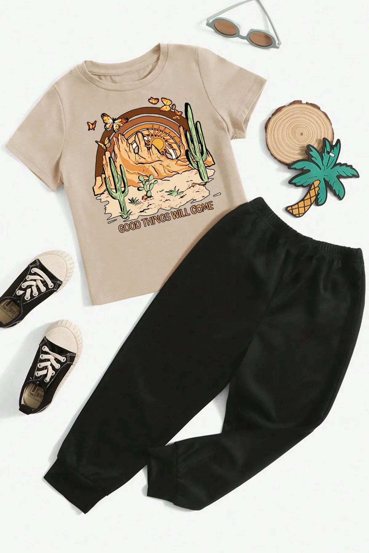uyguntarz  Arizona Bottom – Top-Trainingsanzug-Set für Kinder