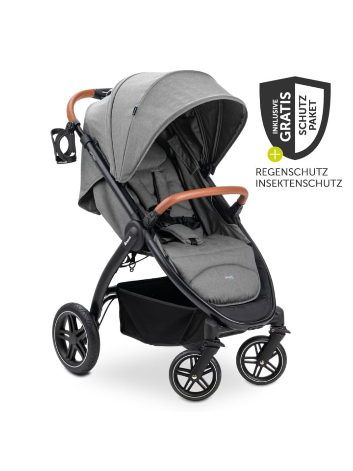 Hauck Buggy & Sportwagen UpTown Black (mit Liegefunktion in grau günstig kaufen onesize