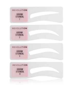 REVOLUTION Brow Powder Stamp & Stencil Kit Augenbrauenpuder-1 Stk