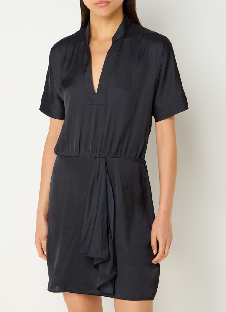 Rochie tunică scurtă din satin Zadig&Voltaire Raito