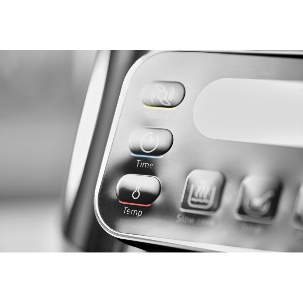Moulinex Küchenmaschine mit Kochfunktion HF 4568 Click Chef - Multikocher Schwarz/Edelstahl
