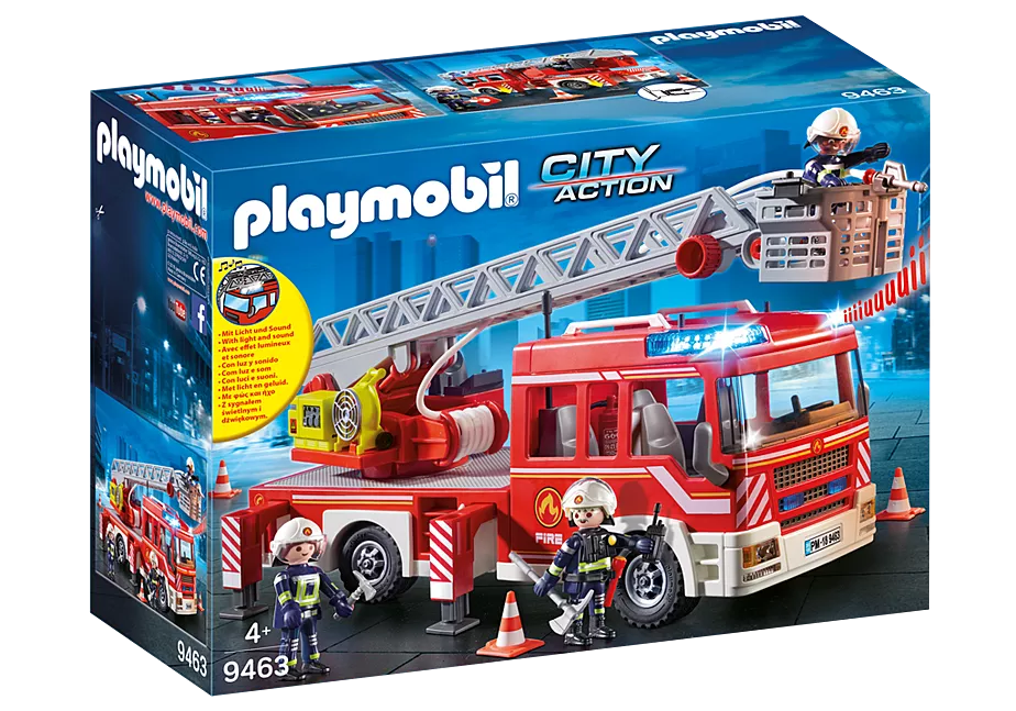 Feuerwehr-Leiterfahrzeug