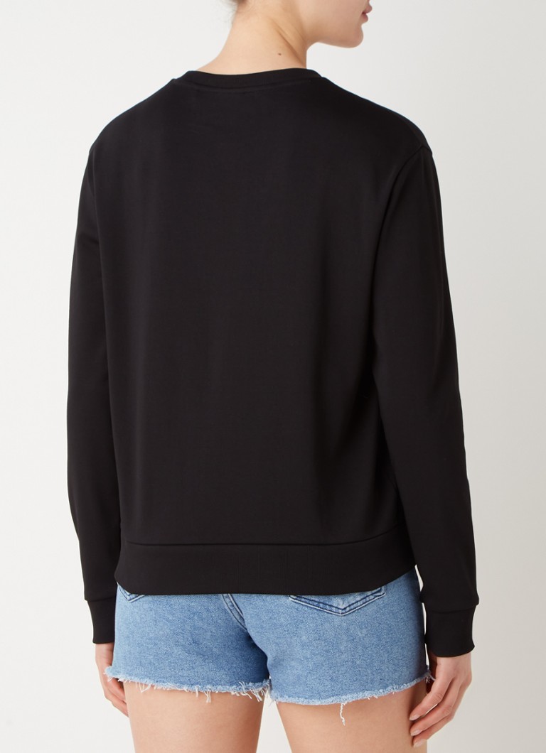 Pulover Hugo BOSS cu logo imprimat