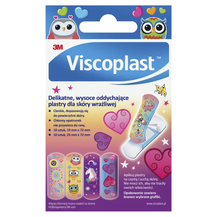 Viscoplast, curativos mágicos para crianças