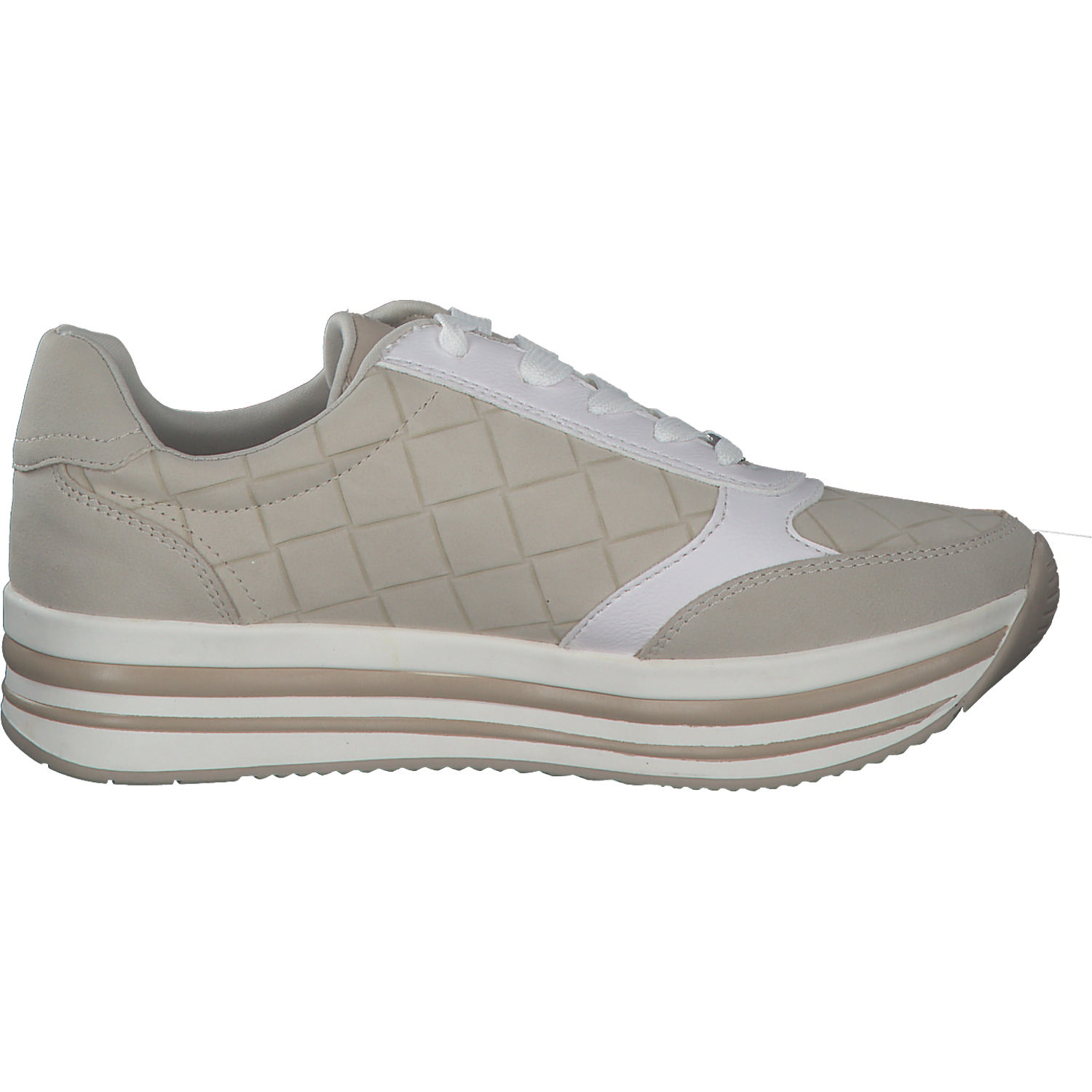 s. Oliver 23624, Sneakers Low, Damen, Beige