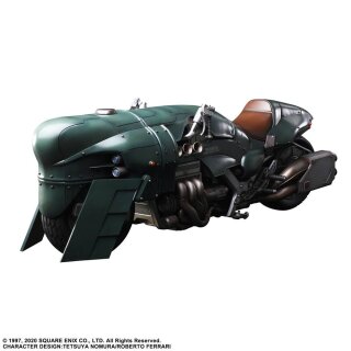 Final Fantasy VII Remake Play Arts Kai Actionfigur & Fahrzeug Shinra Elite Security Officer & Bike