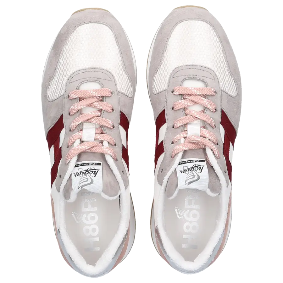 Hogan - Sneaker low H429 Veloursleder - rot