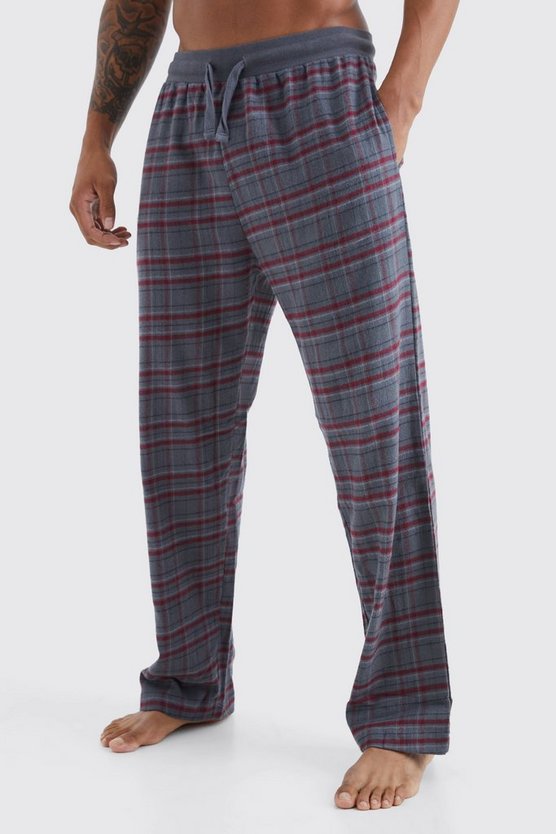 Karierte Pyjama-Hose