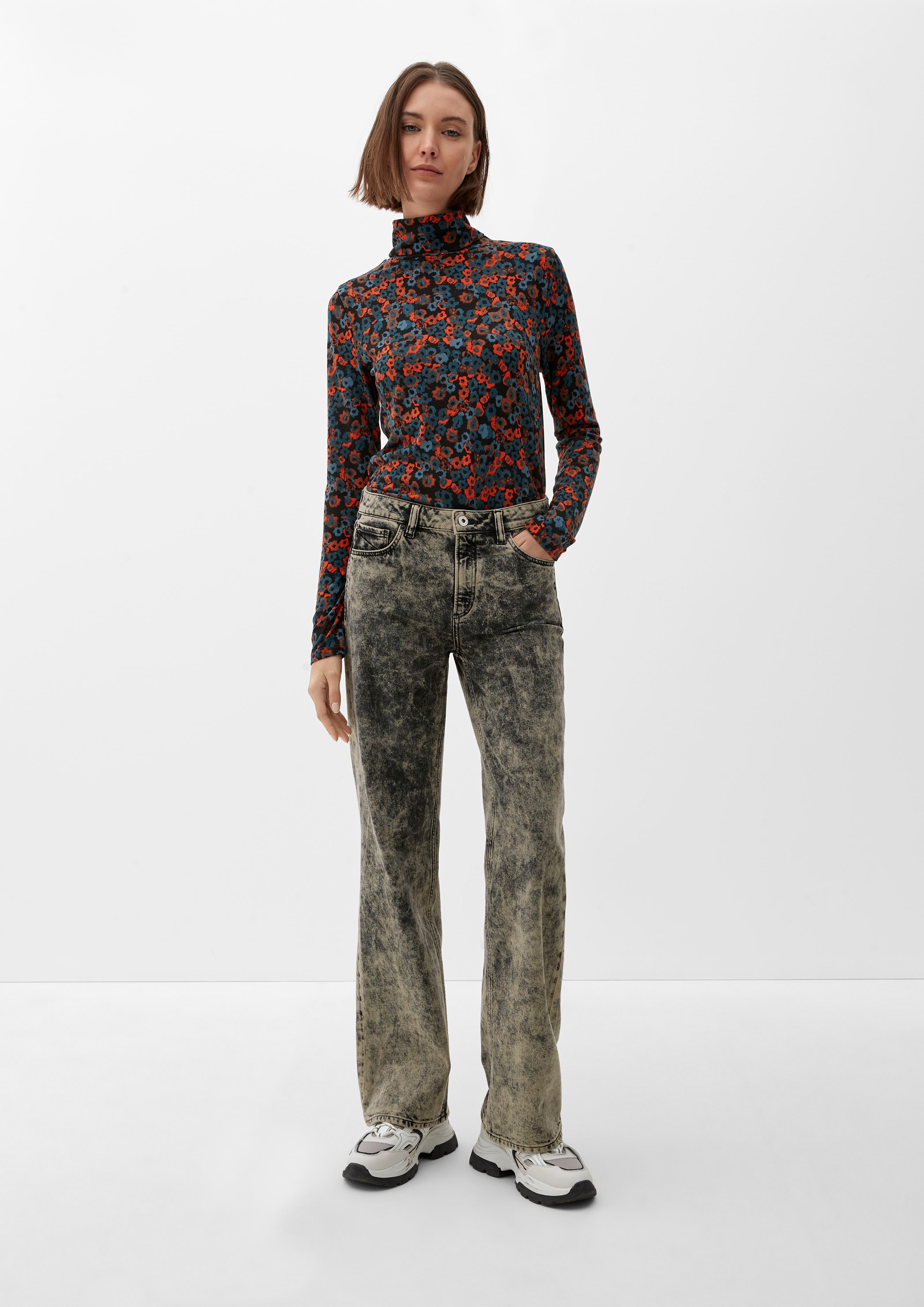Jeans Catie / Slim Fit / High Rise / Wide Leg  2119896-79Z1