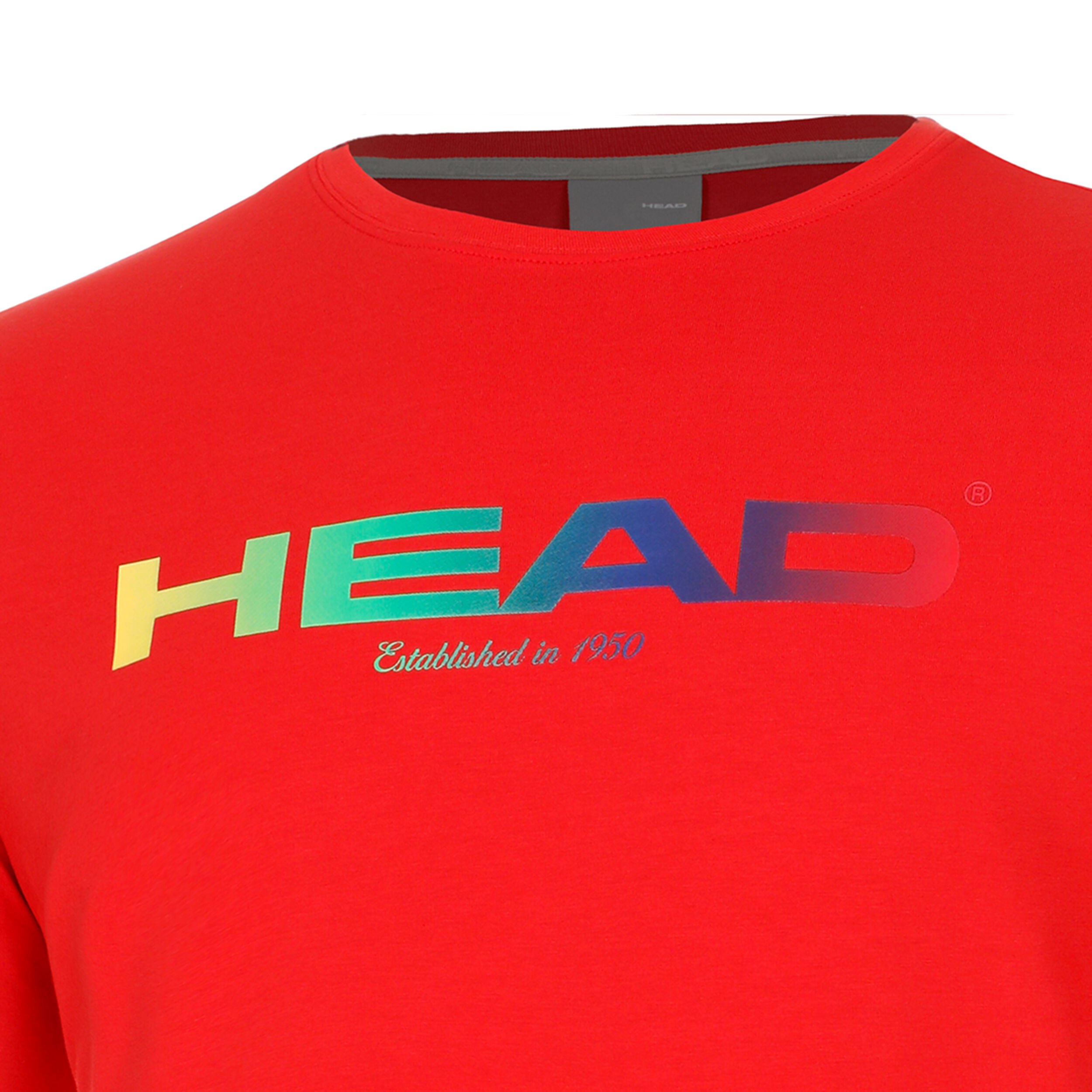 Rainbow T-Shirt Herren - Rot