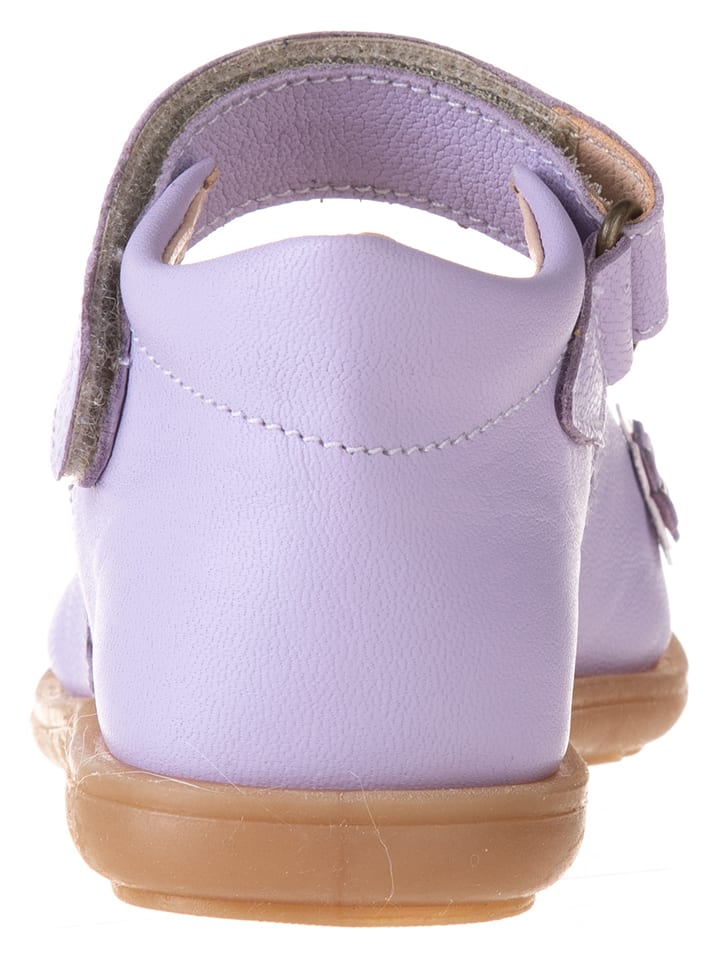 kmins Leder-Sandalen in Lila günstig kaufen
