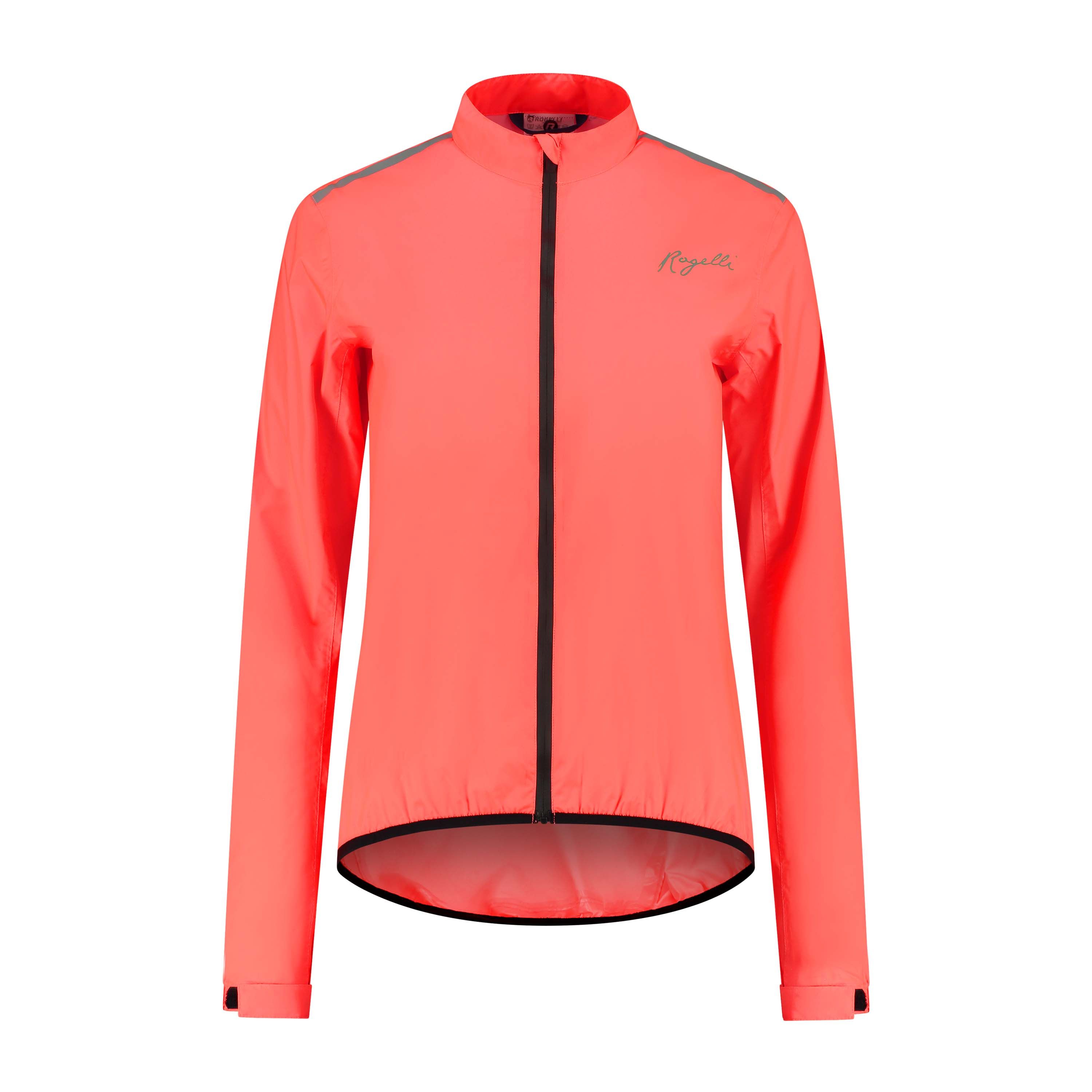 Rogelli Core Coral Damen Fahrrad Regenjacke