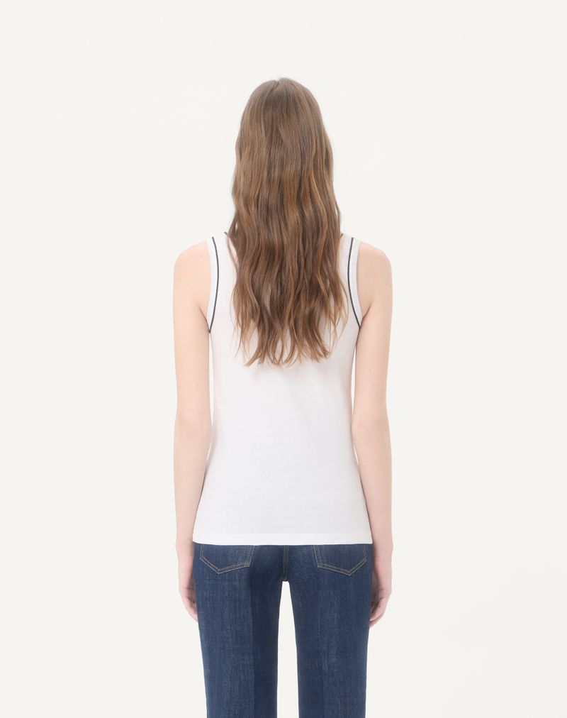 Blusa de malha de algodão