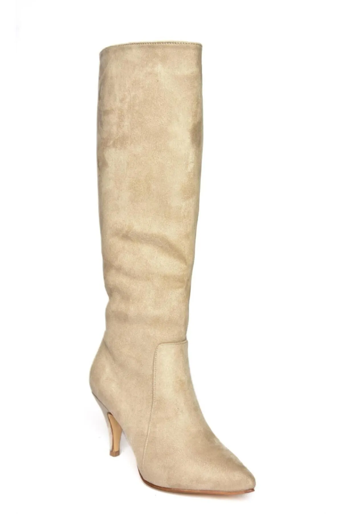 Fox Shoes  R372453002 Haut-Wildleder-Damenstiefel mit dünnem Absatz