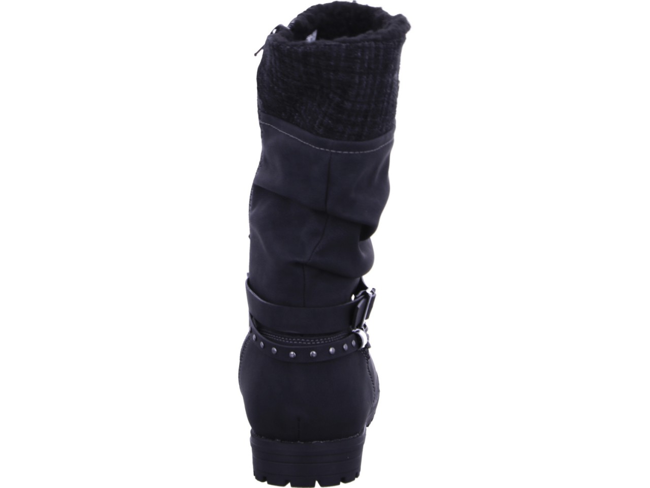 S.OLIVER Schnür-Stiefeletten schwarz