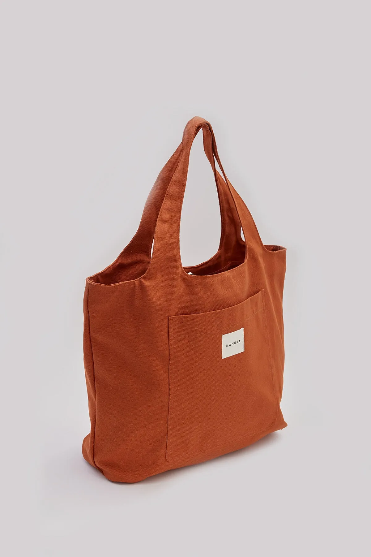 Manuka  GROSSE TASCHE CANVAS-TASCHE ORANGE