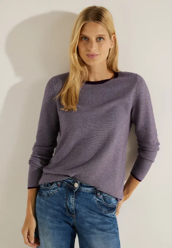 CECIL Mouliné Pullover