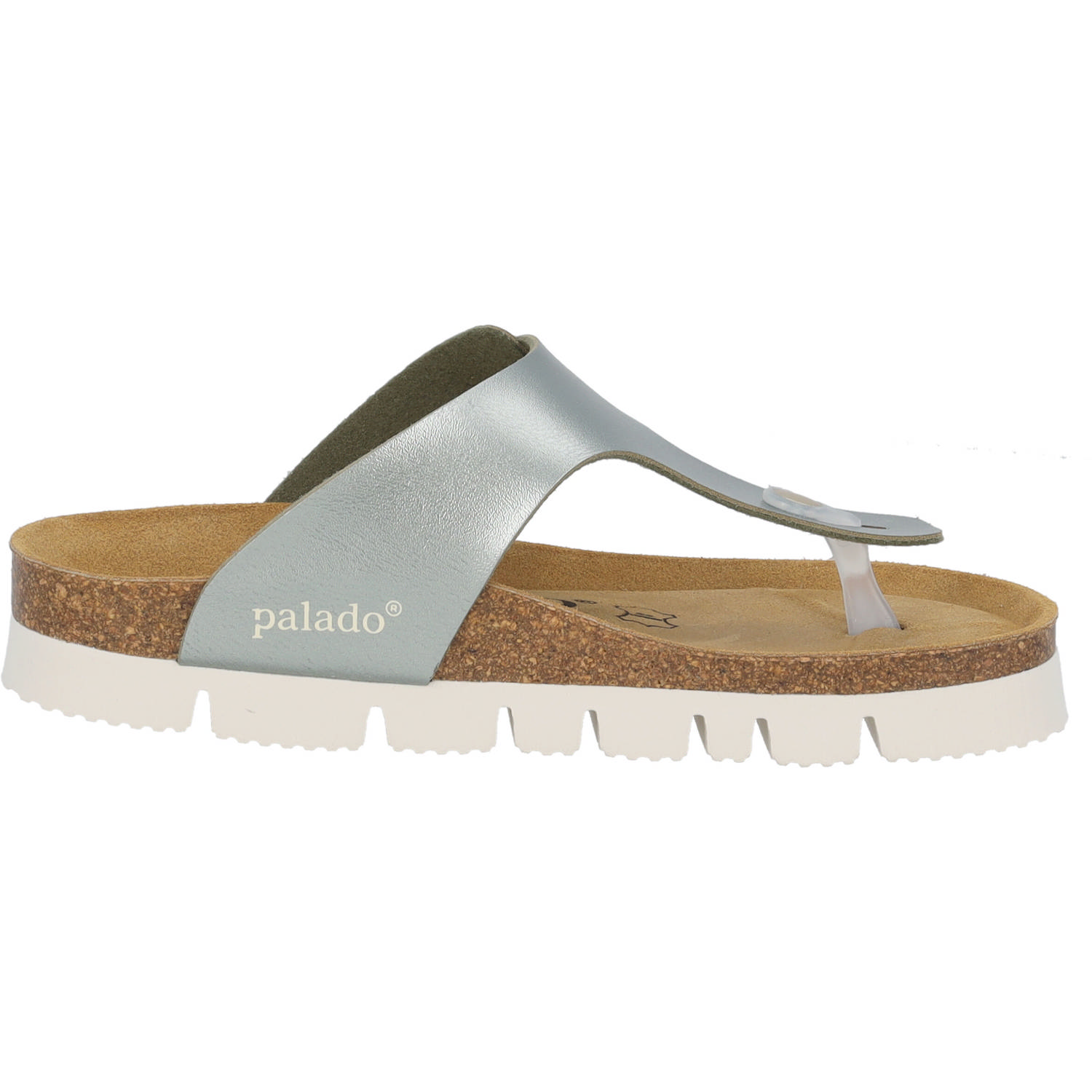 Palado Kos PL Metallic, Zehentrenner, Damen, Olive
