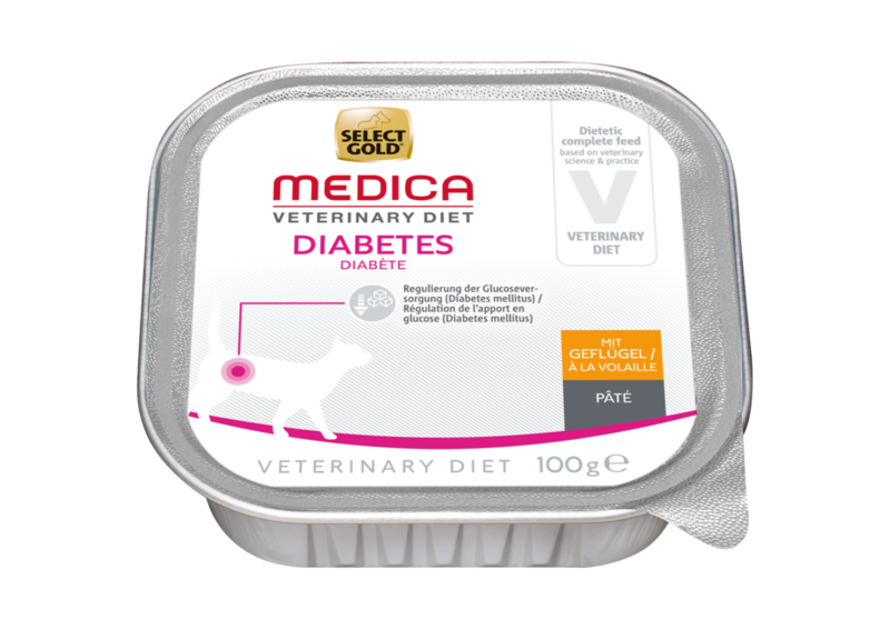 SELECT GOLD Nassfutter SELECT GOLD Medica Diabetes 16x100g