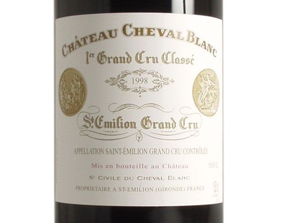 Château Cheval Blanc 1998 Bordeaux Saint-Emilion