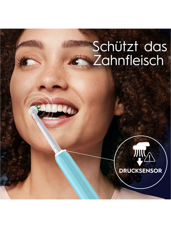 Oral-B 2tlg. Set: Elektr. Zahnbürsten 