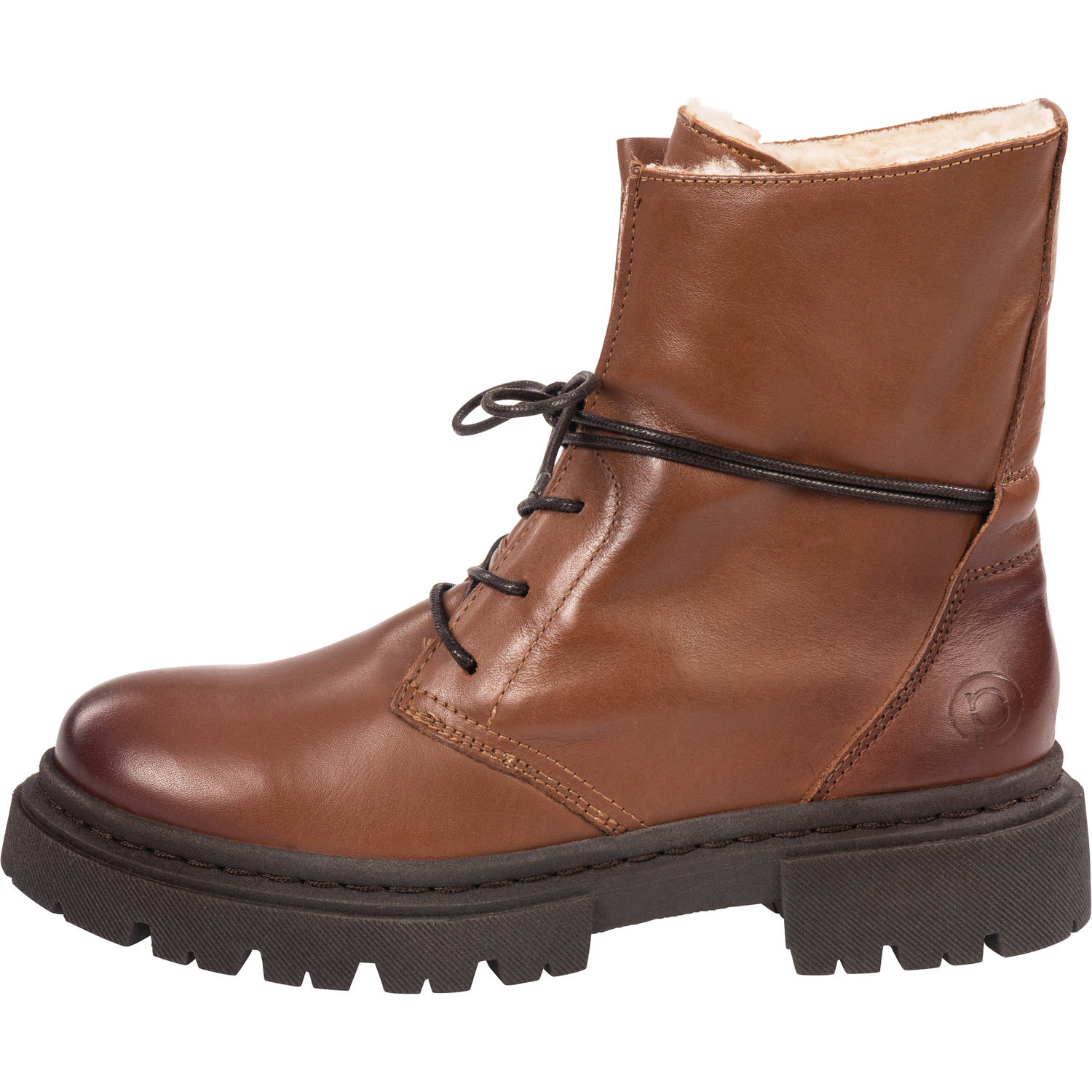 Palado Kasos Block, Schnürstiefel, Damen, Braun