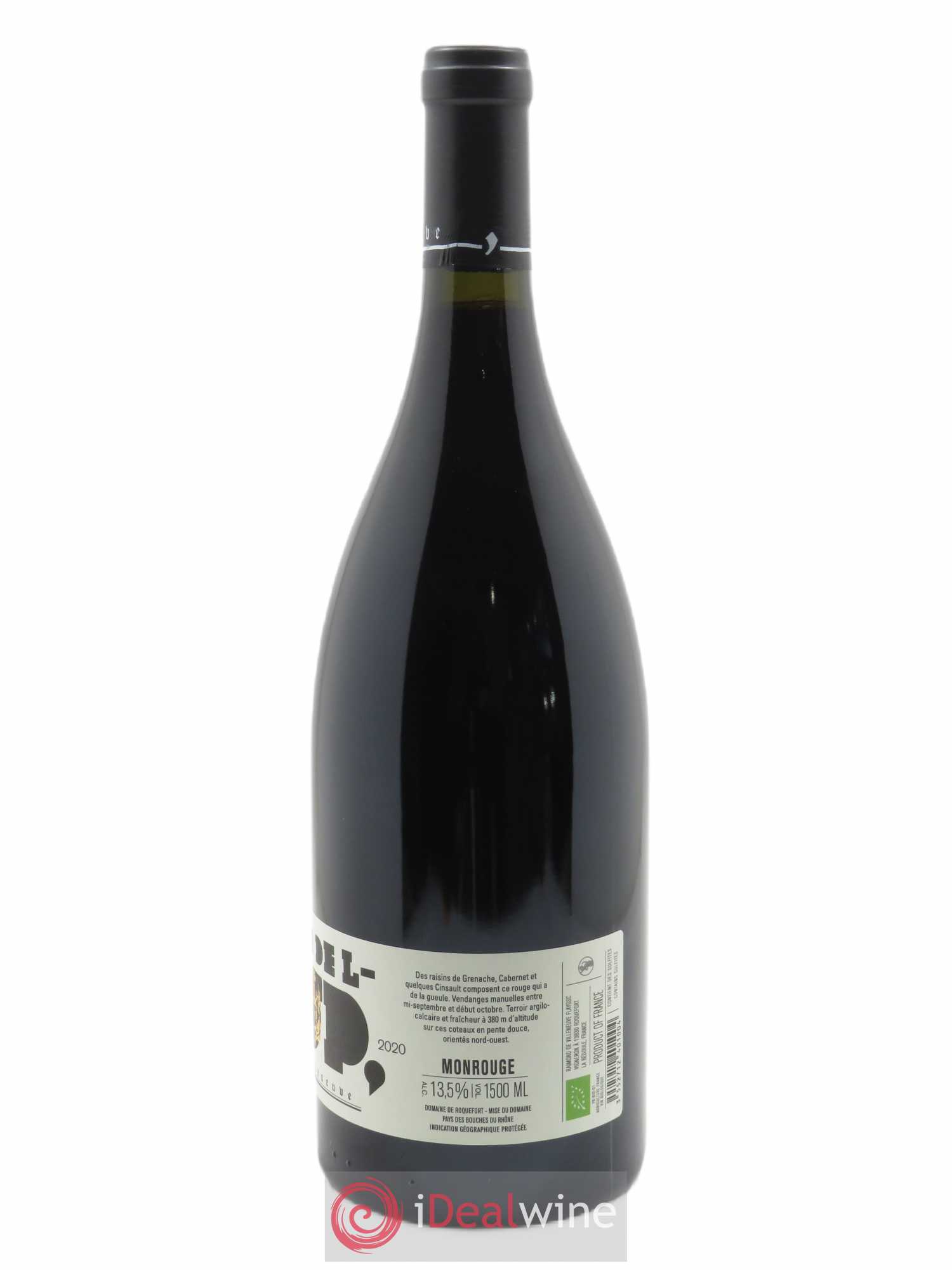 IGP Bouches du Rhône Château de Roquefort Gueule de loup  2020 - Lot de 1 Magnum