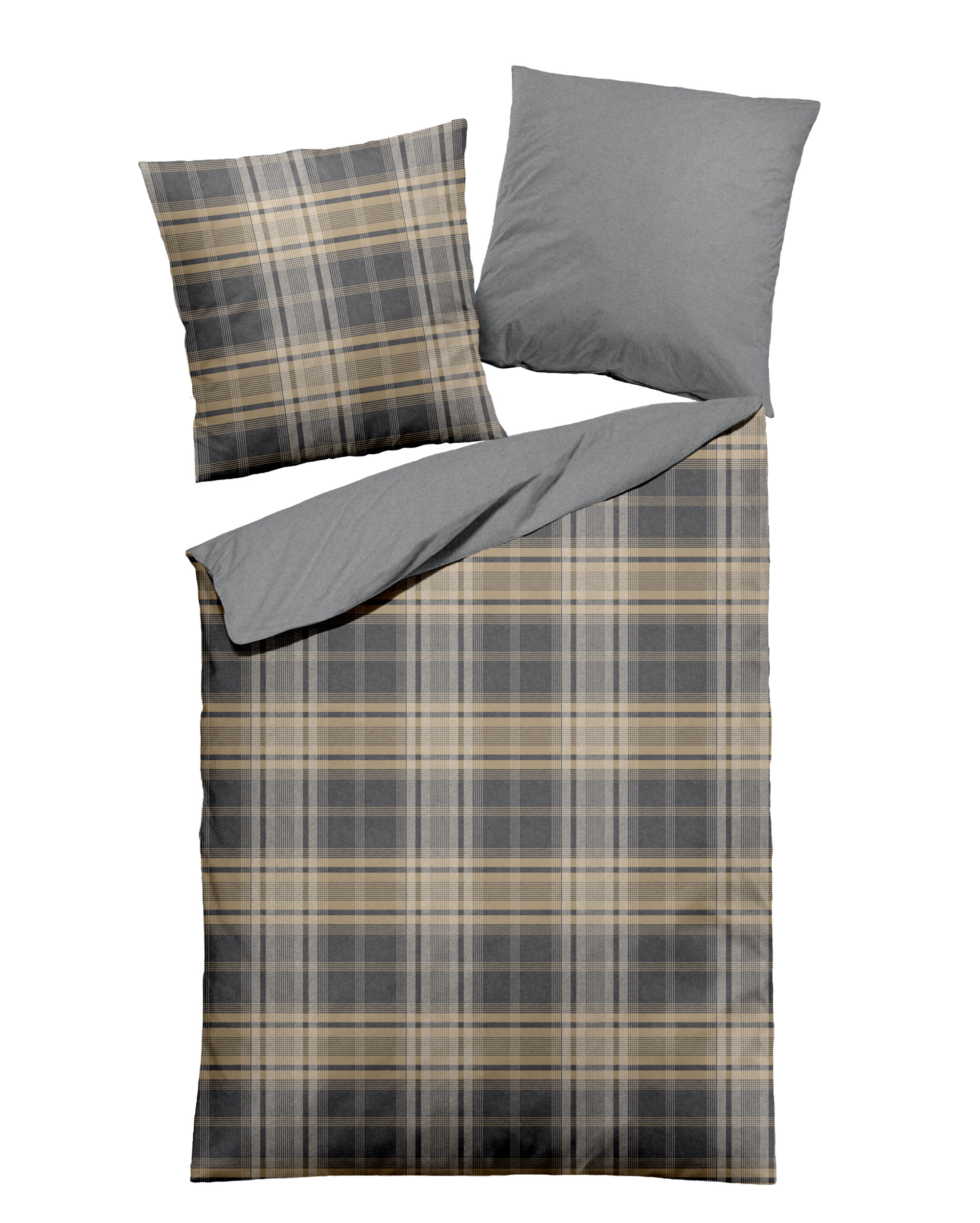DormisetteMelange-Flanell-Bettwäsche