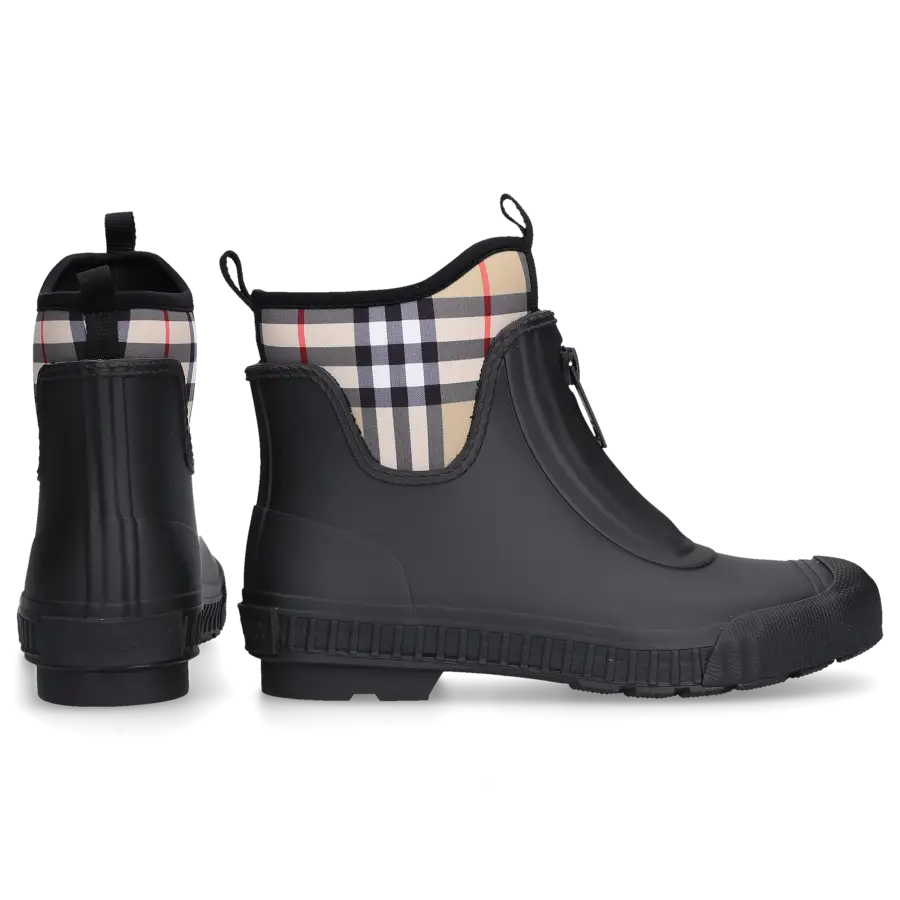 Burberry - Stiefeletten 8048573 Kautschuk - schwarz