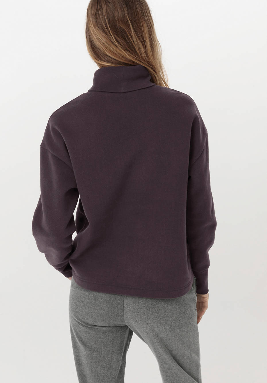 Sweatshirt BetterRecycling aus reiner Bio-Baumwolle
