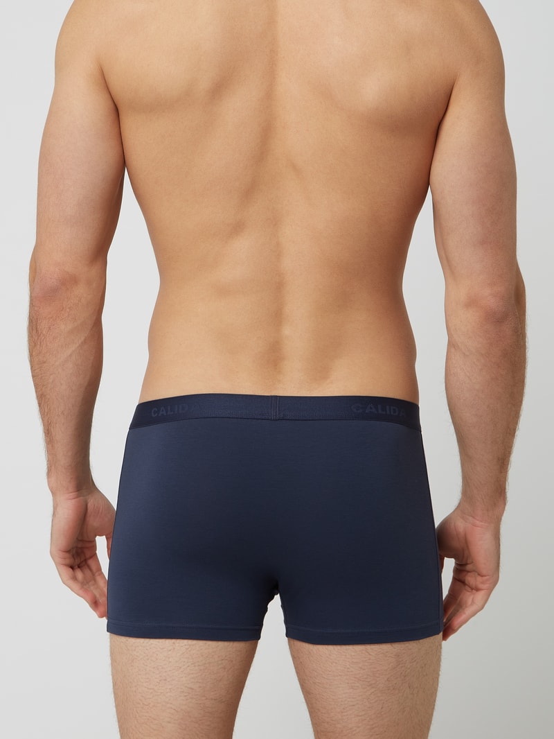Trunks aus Single Jersey im 3er-Pack Modell 'Natural Benefit' in türkis