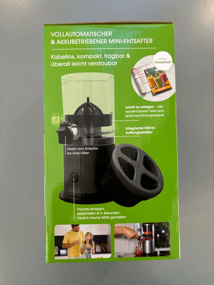 Livington Entsafter JuiceBoost in Ohne Farben günstig kaufen onesize