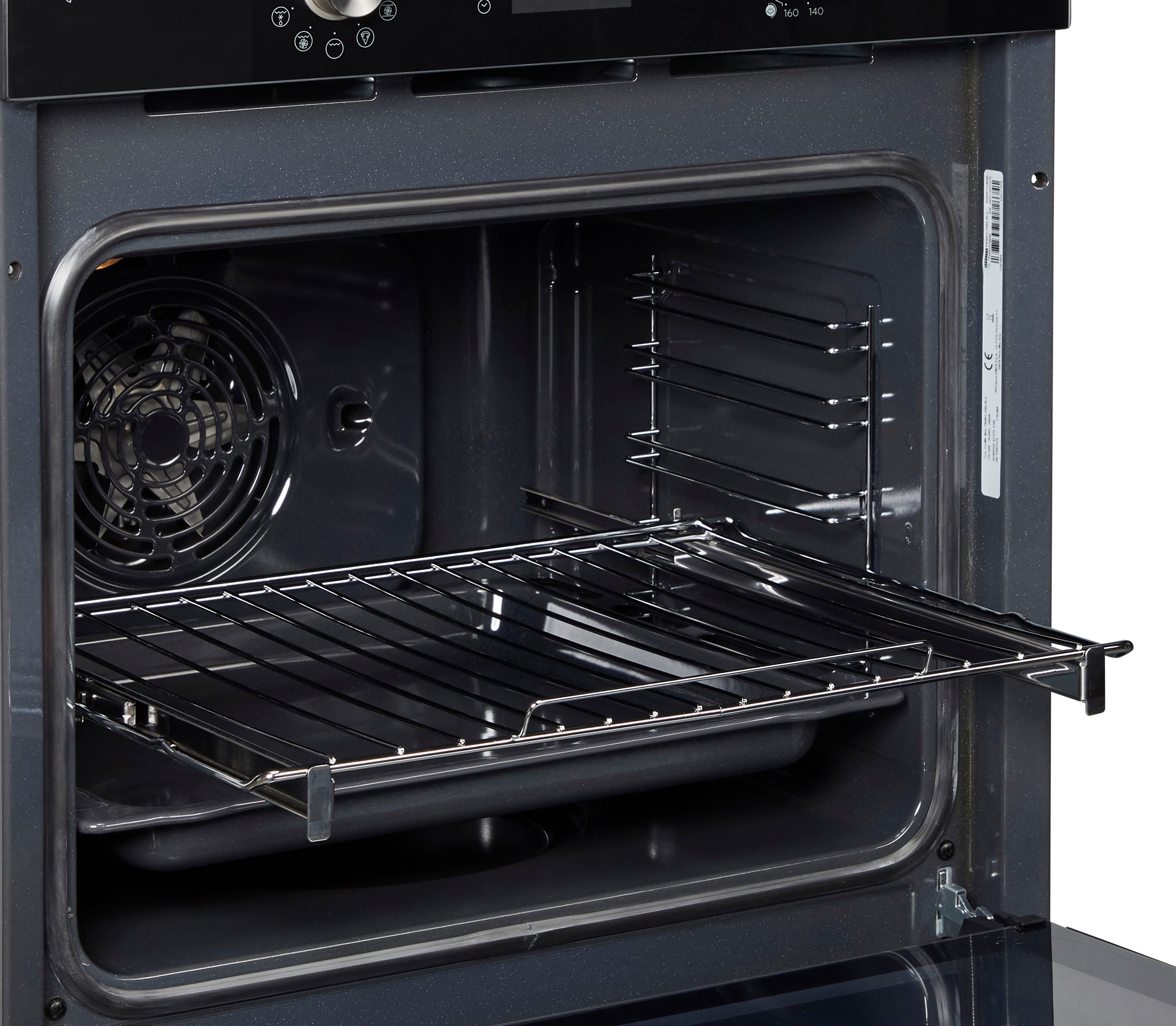 Privileg Backofen-Set BAKO Turn&Go Steam 600, mit Backauszug, Hydrolyse, mit Dampffunktion und Induktion