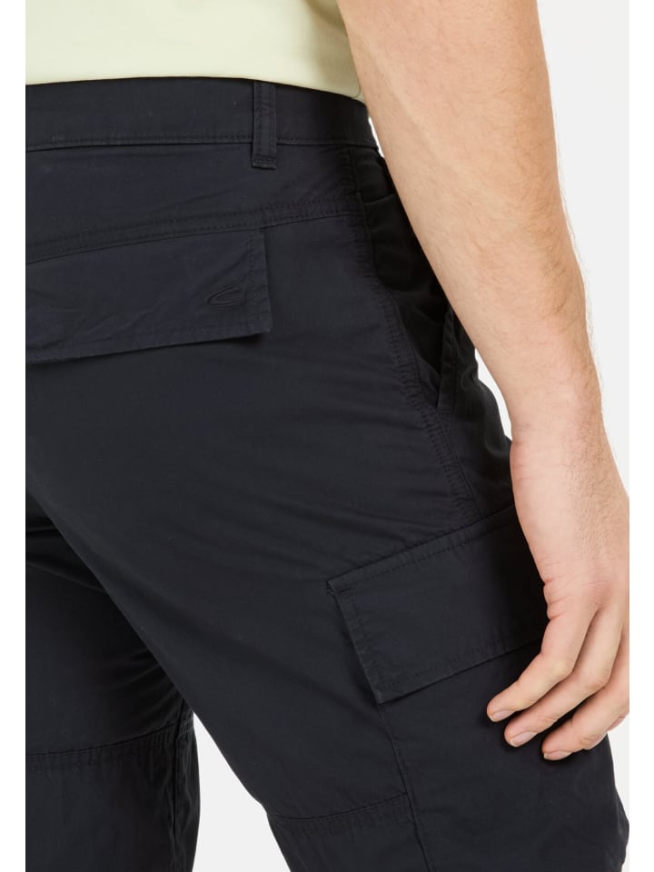 Camel Active 3/4 Cargo Shorts Regular Fit in Dunkelblau günstig kaufen