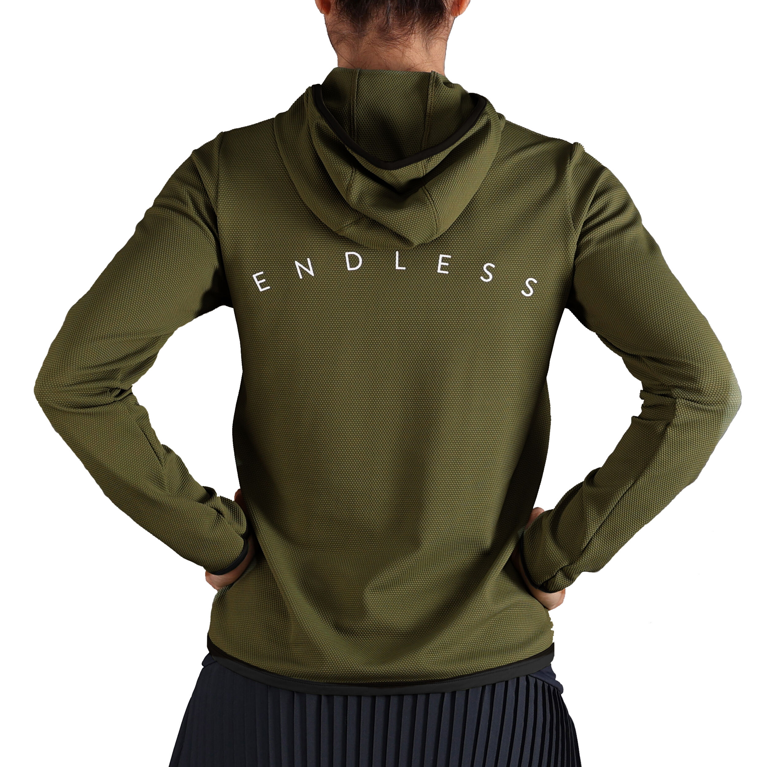 Breath Hoody Damen - Grün