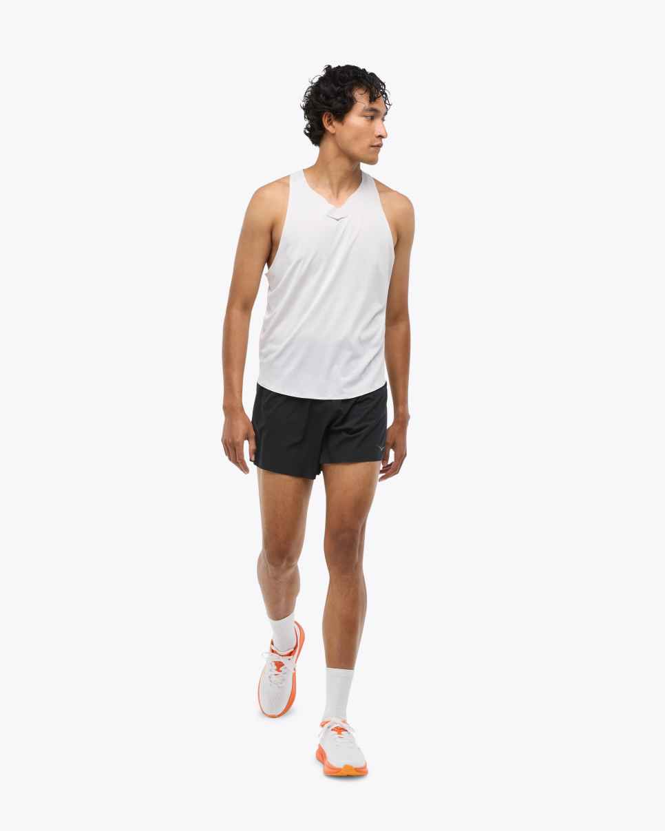 Race Day Singlet White