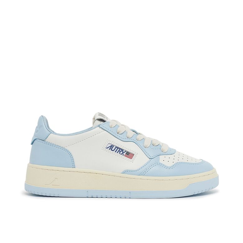 Autry Wmns Medalist Low leat/leat wht/st blue