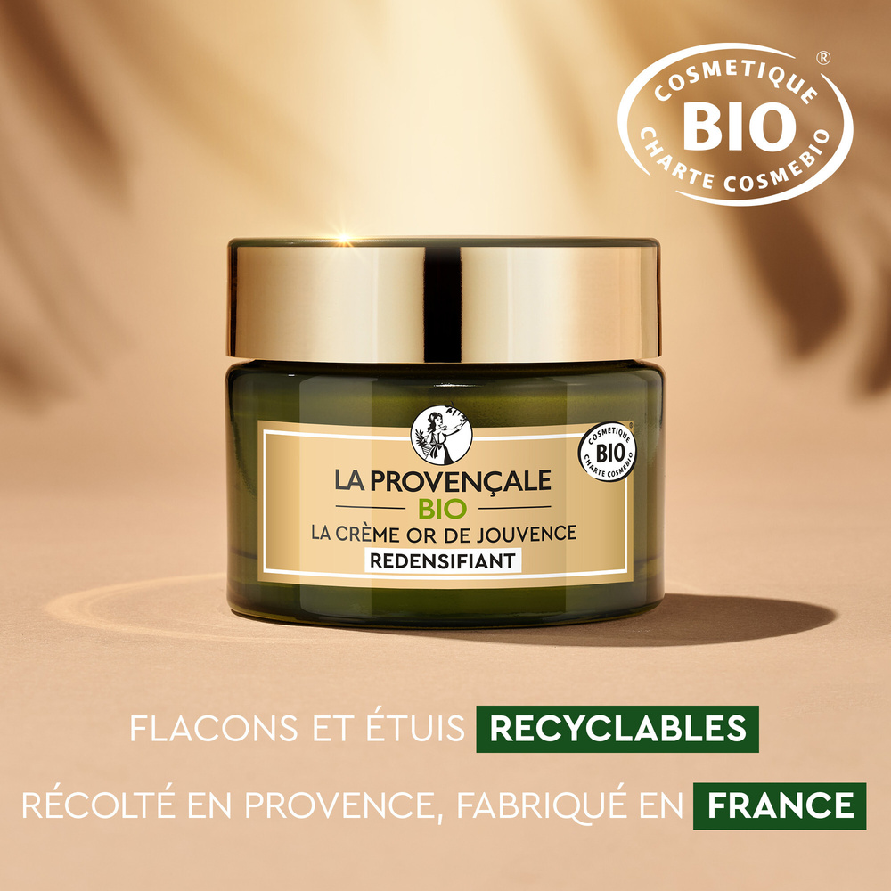 La Provençale La Provençale Bio Crème Or de Jouvence Redensifiante Peaux Matures 50ml Crème Redensifiante Peaux Matures certifiée bio