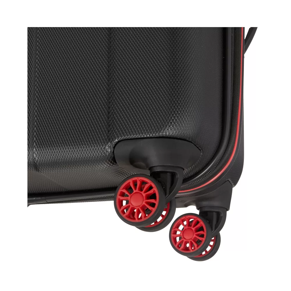 Travelite Trolley mit 4 Rollen 70cm M EXP Vector 79 Liter - Schwarz\/Rot